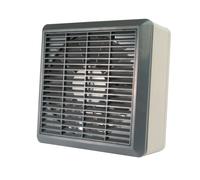 Manrose 150mm/6 Inch Commercial Auto Window Fan with Internal Shutters - COMG150A