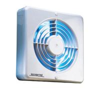 Manrose 150mm (6Inch.) Axial Extractor Window Fan With Timer - Wf150Bt
