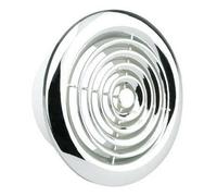 Manrose 150mm Internal Circular Grille - Chrome - 2150C