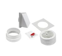 Manrose 150mm Weather Proof Cowl Kit (White) - 7204 - 7204W