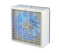 Manrose 230mm/9" Commerical Wall/window Extractor Fan With Pullcord Fixed Grill