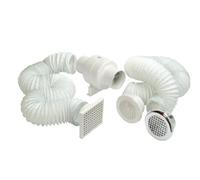 Manrose 240V 100mm Centrifugal Inline Shower Fan Kit