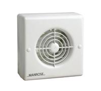 Manrose 4" Bathroom Fan With Automatic Shutters 100mm - Xf100A
