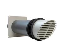 Manrose 72447W High Rise Through Wall Duct Installation Kit (100mm) White