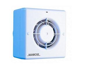 Manrose CF100H Toilet/Bathroom Extract Fan Humidistat 3 Year Warranty 4" 100mm