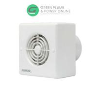 Manrose CF100T Centrifugal Extractor Fan 100 mm / 4 Inch (Timer)
