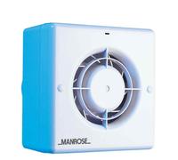 Manrose CF100T Centrifugal Toilet/Bathroom Quiet Extract Fan with Timer
