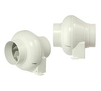 Manrose 100mm In Line Centrifugal Extractor Fan with timer - CFD200TN