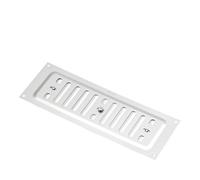 Manrose Chrome Effect Rectangular Adjustable Vent V1800S, (H)76mm (W)229mm