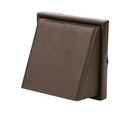 Manrose Cowl Vent Brown 140 x 230 x 83mm (Suits 100mm Round Pipe or 110 x 54mm Rectangular ducting)