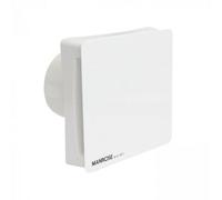 Manrose Cqf100T 4"/100mm Bathroom Quiet Conceal Extractor Fan With Timer In White