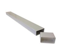 Manrose Female Flat Ducting White (One Size)