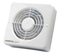 Manrose Gold 12W Axial Bathroom Extractor Fan Mg100H - Humidity Control, Quiet, Wall & Ceiling Mount, 100mm