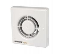 Manrose Gold 12W Axial Bathroom Extractor Fan With Timer - Quiet Wall/ceiling Ventilation Mg100T