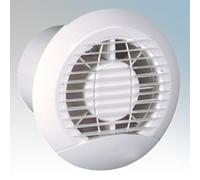 Manrose Haylo 100mm/4 Inch Round Timer Extractor Fan with Backdraft Shutter - HAYLO100T