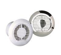 Manrose Haylo 100mm/4 Inch Round Extractor Fan with Backdraft Shutter - HAYLO100S