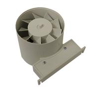 Manrose ID100T Inline Fan with Electric Time and Bracket