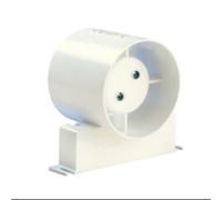 Manrose ID100T Shower In-Line Duct Extractor Fan 100mm (Timer Model)