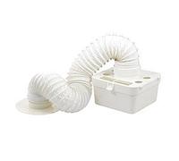 Manrose - Indoor Tumble Dryer Venting Kit With Gravity Grille 41704