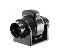 Manrose MF100T 100 mm Inline Bathroom Extractor Fan with Timer Black | Timer control, Designed for domestic ventilation