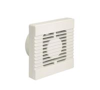 Manrose Intervent 4inch. Extractor Fan Timer Model - White - NVF100T