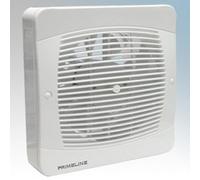 Manrose (Primeline) XF150T (PEF6020) Kitchen/Utility Extractor Fan with Run on Timer for 6"/150mm Duct