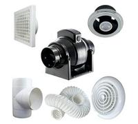 Manrose PROCFTSLKCLED MF100T Professional Shower Extractor Fan/Light Kit (Timer)
