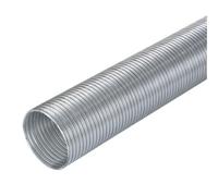 Manrose Semi-Flexible Aluminium Ducting Length, (Dia)125mm