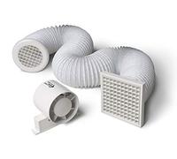 Manrose SF100S 100mm 240V Standard Inline Axial Fan Kit