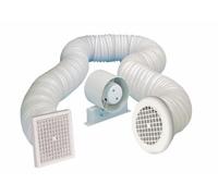 Shower Extractor Fan Kit With Timer