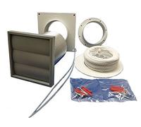 Manrose - Tumble Dryer Venting Kit With Gravity Grille