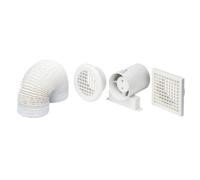 Manrose Vdisf100T Bathroom Shower Fan Kit 98mm