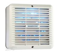 Manrose WF150AP Window Extractor Fan with Pullcord and Automatic Shutter