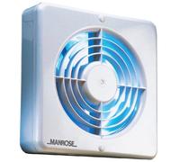 Manrose 150mm (6) Axial Extractor Window Fan with Timer - WF150BT