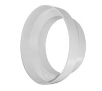 Manrose White Ducting Reducer (Dia)100mm (W)125mm