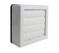 Manrose Window Vent Kit For Xf120 Range With Backdraught Shutters - 120mm/5" Diameter - 1267