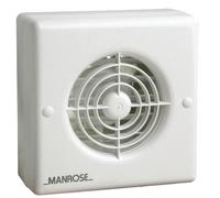 Manrose XF100AT 4"/100mm Extractor Fan with Integral Automatic Shutter and Timer