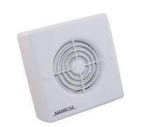 Manrose XF100AT 4" Fan with Integral Automatic Shutter and Timer