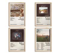 ManRule Zack Bryan Posters Set of 6 Album Cover Posters 8 by 12 inch Music Posters for Room Aesthetic Canvas Wall Art for Teens Room Decor UNFRAMED (Zack Bryan)