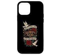 MAN'S CHIEF END IS TO GLORIFY GOD AND ENJOY HIM FOREVER Case for iPhone 12 mini