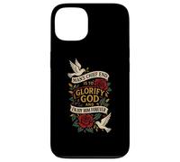 MAN'S CHIEF END IS TO GLORIFY GOD AND ENJOY HIM FOREVER Case for iPhone 13