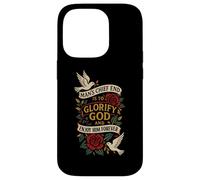 MAN'S CHIEF END IS TO GLORIFY GOD AND ENJOY HIM FOREVER Case for iPhone 14 Pro