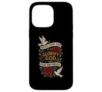 MAN'S CHIEF END IS TO GLORIFY GOD AND ENJOY HIM FOREVER Case for iPhone 14 Pro Max