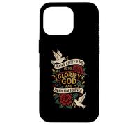 MAN'S CHIEF END IS TO GLORIFY GOD AND ENJOY HIM FOREVER Case for iPhone 16 Pro