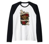 Man's Chief END is to Glorify GOD and Enjoy HIM Forever Raglan Baseball Tee