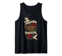Man's Chief END is to Glorify GOD and Enjoy HIM Forever Tank Top