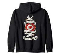 MAN'S CHIEF END IS TO GLORIFY GOD AND ENJOY HIM FOREVER Zip Hoodie