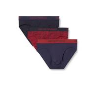 Man's Pure Cotton 3-Pack Brief RED L