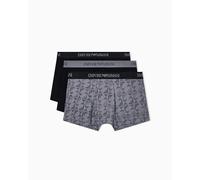 Man's Pure Cotton 3-Pack Trunk Black M