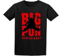 Man's Round Neck Big Pun Yeeeh Baby Graphic I'm Not A Player Its So Hard Rap Hip Hop Sports T Shirt Black M
